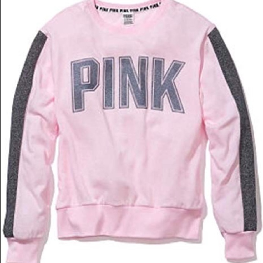 Blush bling campus crew